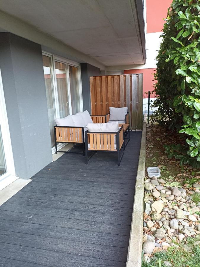Tres Bel Appartement Rez De Jardin Appart De 53M2. Pfastatt 외부 사진